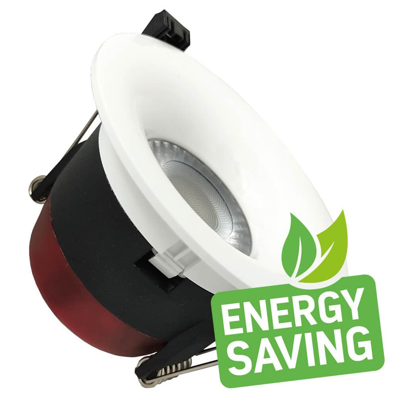 8W Dimmable Waterproof Concave LED Downlight 4 CCT - LED Spotlight