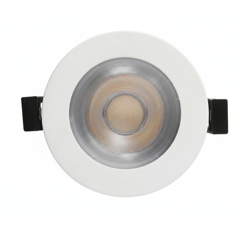 8W Fireproof Recessed LED Downlight TRIAC Dimmable 3CCT IP65 36º