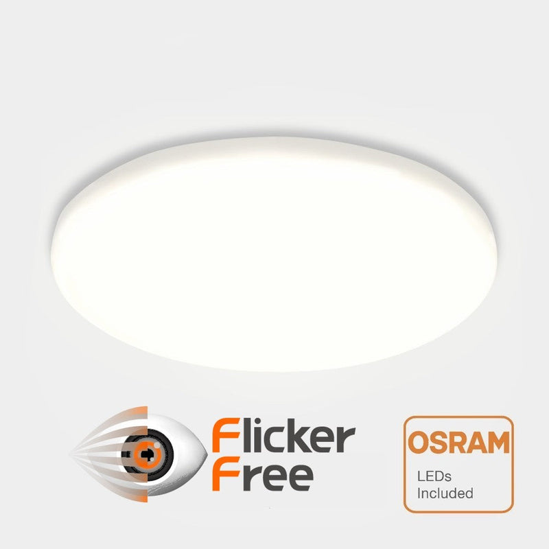 8W Frameless QUASAR LED Downlight with OSRAM Chip 3 CCT - Ceiling Light Fixtures - Downlights