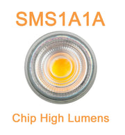 8W HIGH LUMINOSITY LED GU10 Bulb - Glass - 24º 4000K - LED Light Bulbs - Lamps