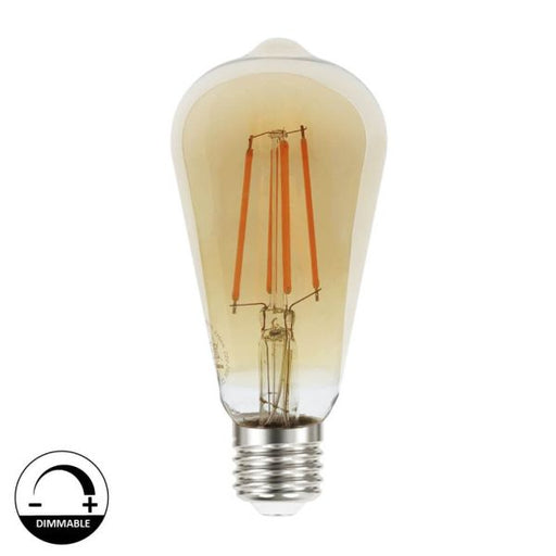 8W Vintage E27 LED Filament Bulb 2200K - E27 Retro