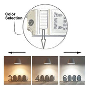 8W Round LED Downlight with OSRAM Chip 3 CCT UGR17 Cut-Out 70mm - Ceiling Light Fixtures - Downlights