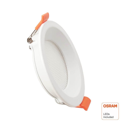 8W Round LED Downlight with OSRAM Chip UGR19 and 3 CCT - LED ceiling lighting - Ledex Lighting UK