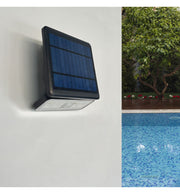 8W Solar LED Wall Light with PIR Motion Sensor 4000K - Wall Light Fixtures - Solar Lighting
