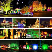 90W Automatic Outdoor LED Floodlight RGBW - Flood & Spot Lights - Floodlights