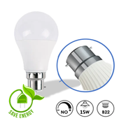 9W LED Bulb B22 GLS A60 6000K - LED Light Bulbs - Lamps