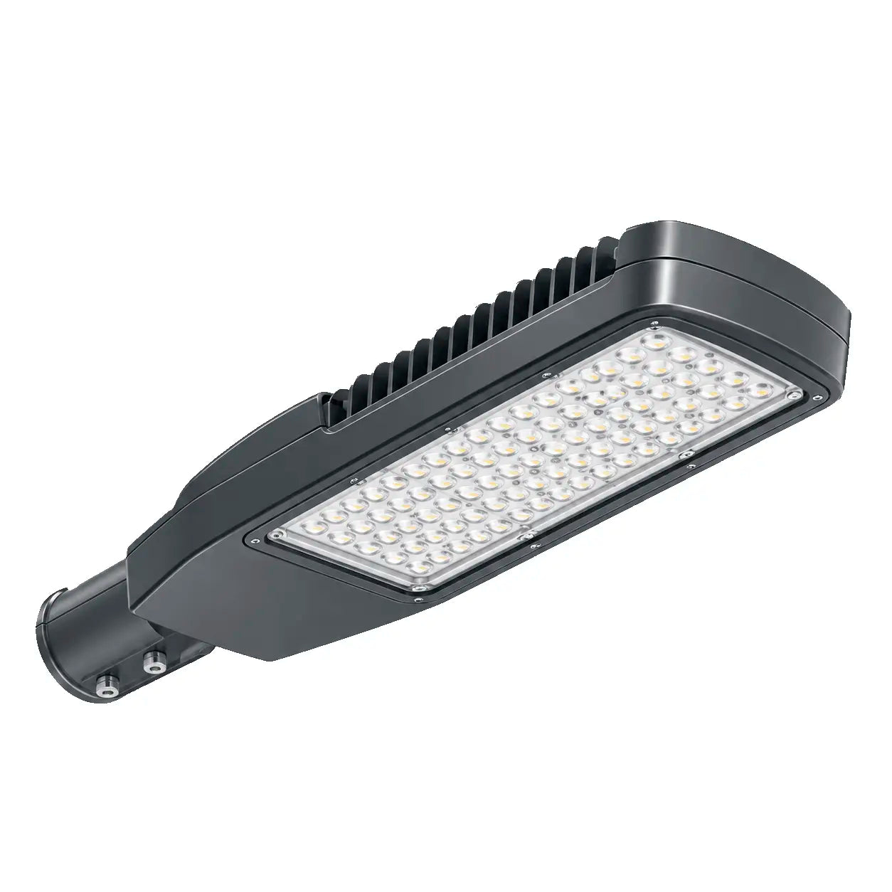 LED street light on a white background