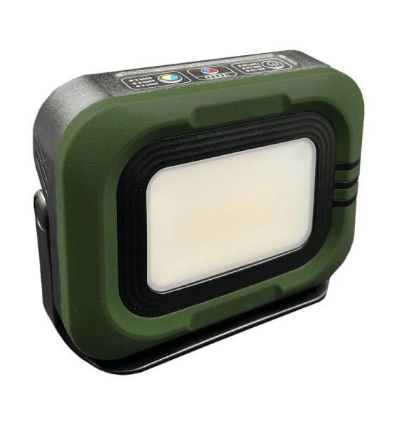 Portable Rechargeable LED Solar Floodlight and Power Bank - CCT - Solar LED light