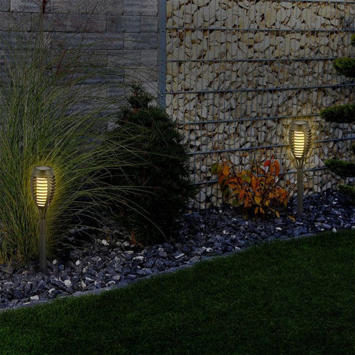 Solar Flame Stick 2200K 4 Pack - Solar LED light