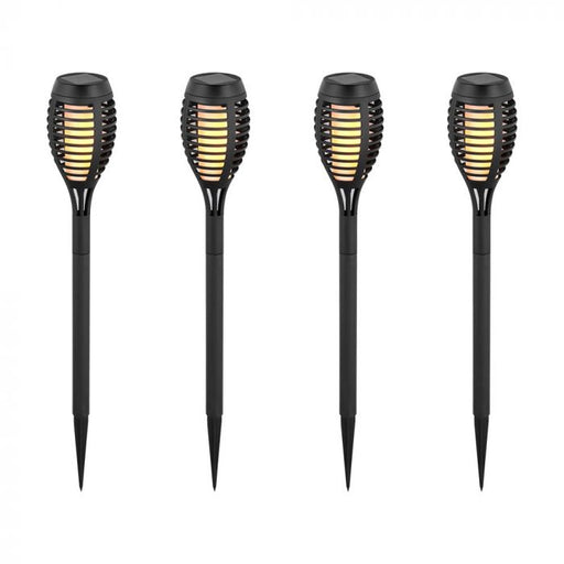 Solar Flame Stick 2200K 4 Pack - Solar LED light