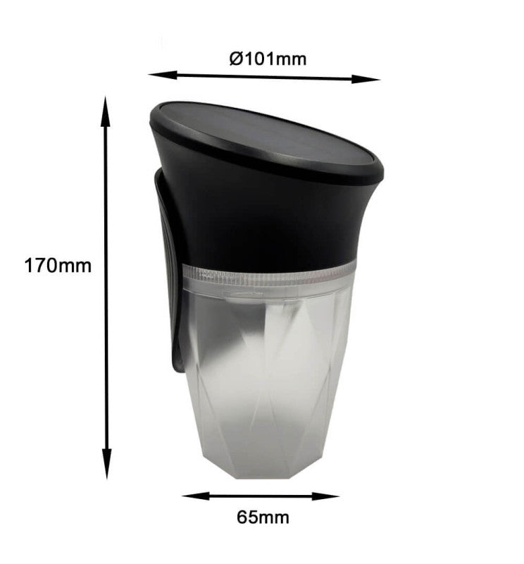 Solar LED Wall Light with USB Charger Motion Sensor 3 CCT - Wall Light Fixtures - Solar Lighting