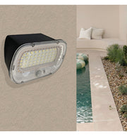 Solar RING LED Wall Light with PIR Presence Sensor 5700K - Solar LED light