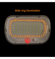 Solar RING LED Wall Light with PIR Presence Sensor 5700K - Solar LED light