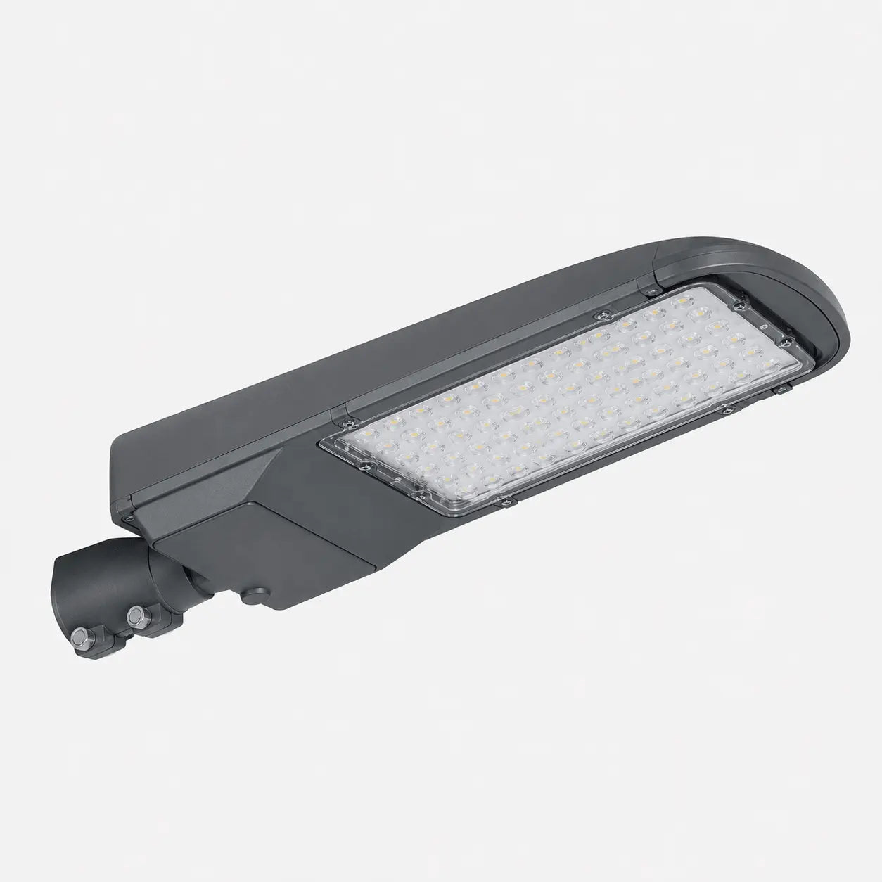 Street light fixture on a white background
