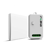 1 Gang Wireless Kinetic Switch and RF Non Dimmable Receiver Bundle Kit - Kinetic switch