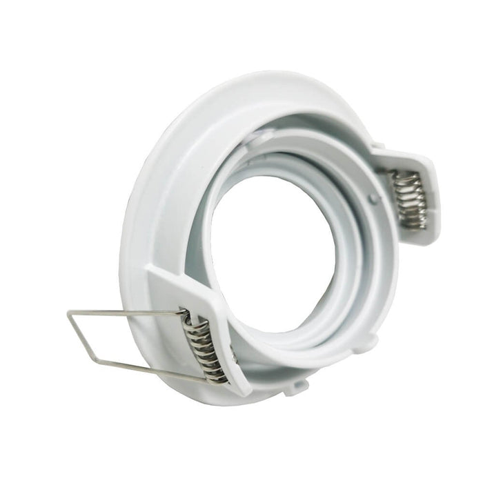 Adjustable housing for LED GU10-MR16 Bulb WHITE - LED Accessories - Ledex Lighting UK