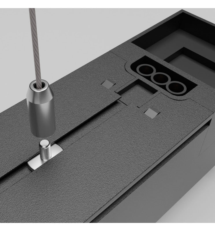 Adjustable Suspension Kit for STELLAR Linear LED Light 1.5m - Lighting Accessories - Linear Lights