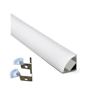 LED Aluminum Corner Profile 2m 10 Pack - LED Strip Accessories