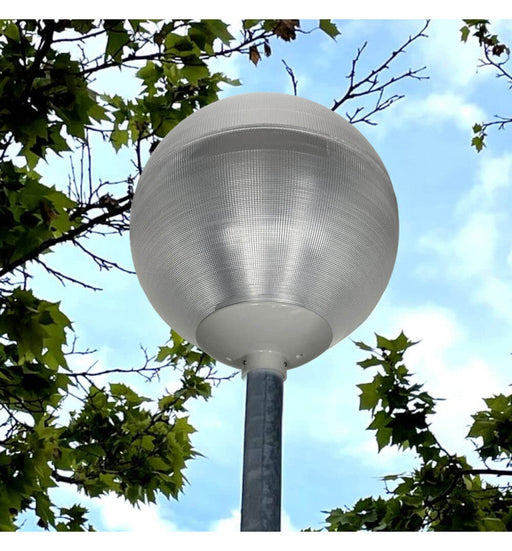 Anti Light Pollution Globe Streetlight for E27 LED Bulb - Landscape Pathway Lighting - Street Lights