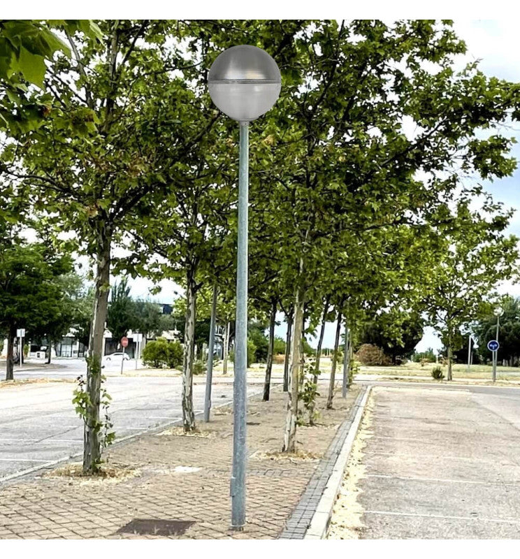 Anti Light Pollution Globe Streetlight for E27 LED Bulb