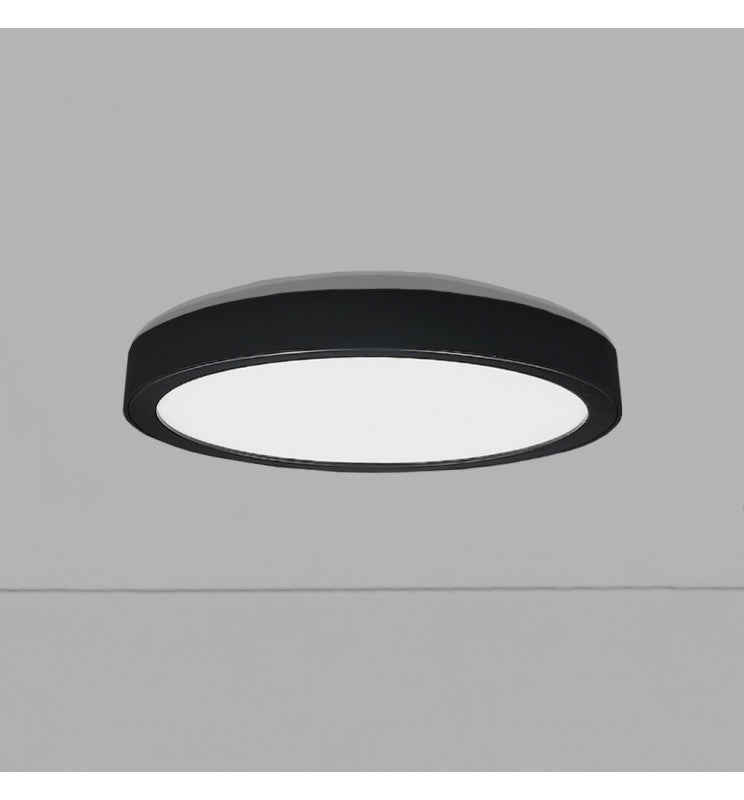 12W to 6W Adjustable Power BONN LED Downlight Black 5 CCT - LED ceiling lighting