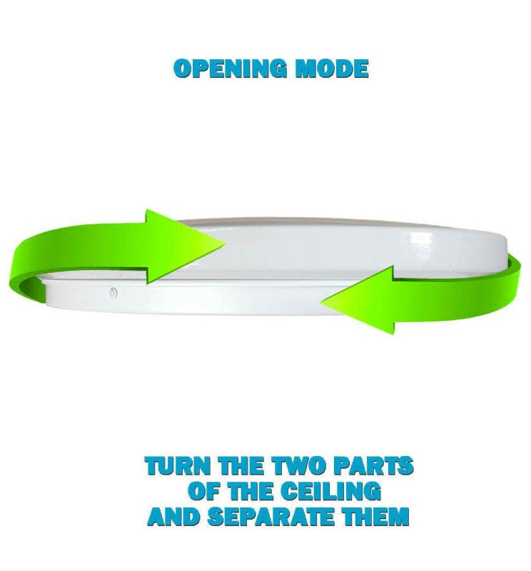 16W 20W 24W Round Surface Mounted LED Ceiling Light 3 CCT