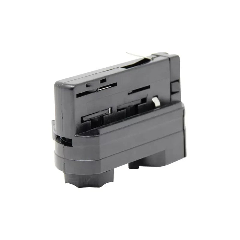 Connector for 3 Phase Rail Adapter Track Lights in Black - Track Lighting Accessories - Accessories