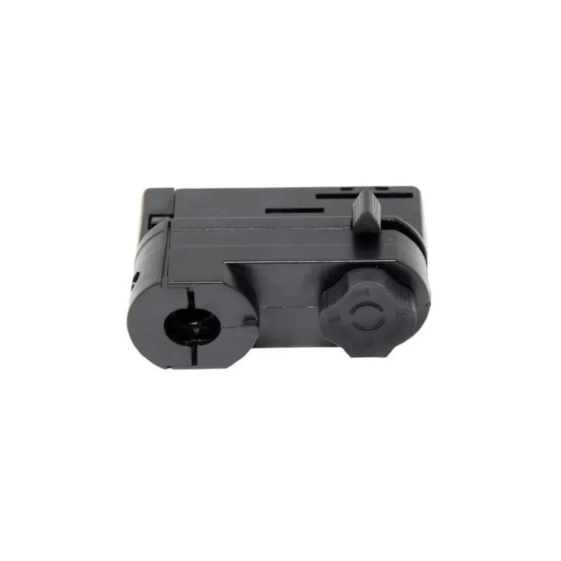 Connector for 3 Phase Rail Adapter Track Lights in Black - Track Lighting Accessories - Accessories