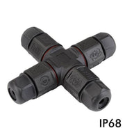 Cross Cable Connector - X - IP68 for professional installations - Electronics Component Connectors - Accessories
