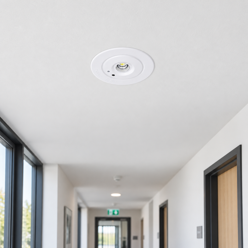 3W Emergency LED Downlight Recessed 3hr IP20 150lm