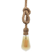 Decorative Pendant Rope Lamp Holder for E27 LED Bulbs - Light Ropes & Strings - Downlights
