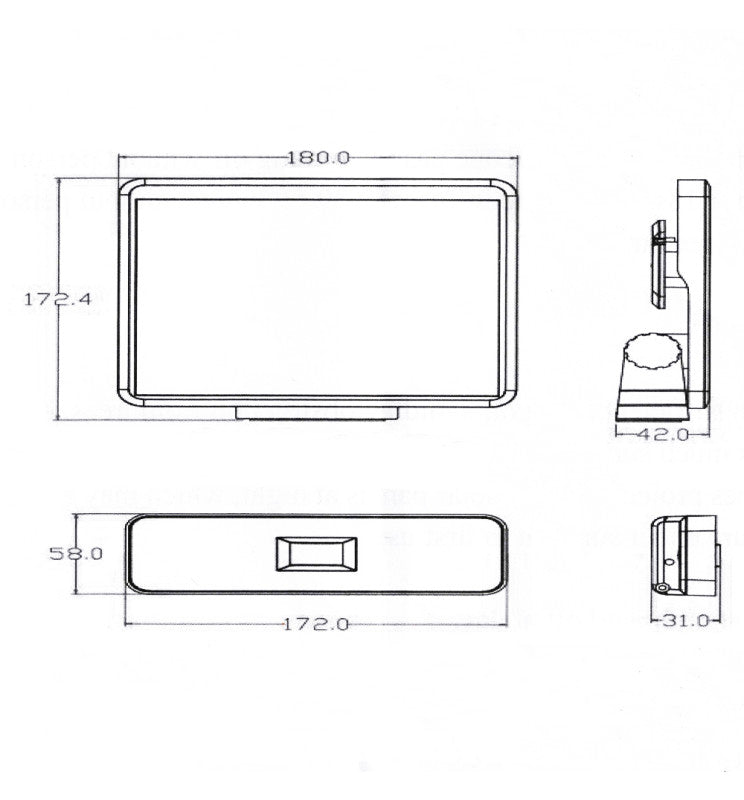 8W Solar LED Wall Light with PIR Motion Sensor 4000K - Solar LED light