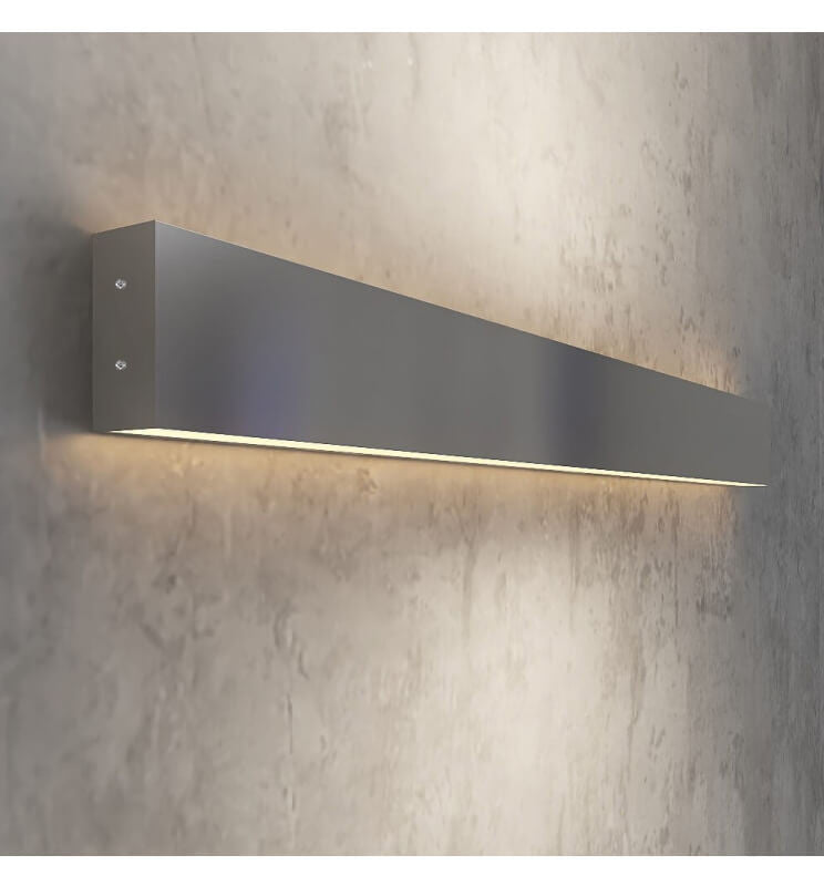 Dimmable Linear LED Wall Light NEW WASHINGTON Grey 0.44m 0.94m 1.44m 1.94m