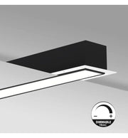 Dimmable Linear MOSCOW LED Light Black 0.44m 0.94m 1.44m 1.94m - Ceiling Light Fixtures - Linear Lights