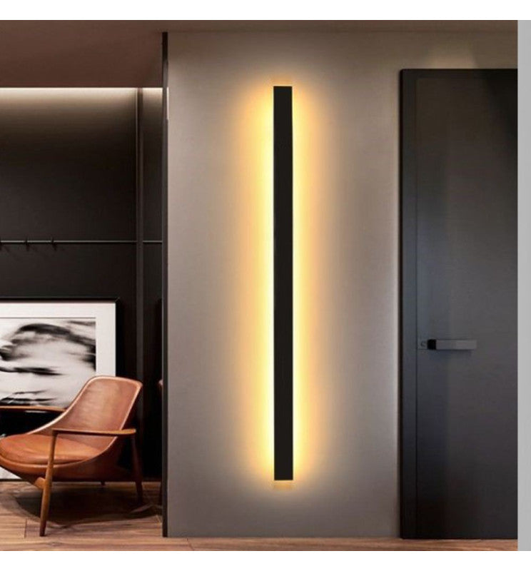 Dimmable Linear NEW WASHINGTON LED Wall Light Black 0.44m 0.94m 1.44m 1.94m - Wall Light Fixtures - Linear Lights