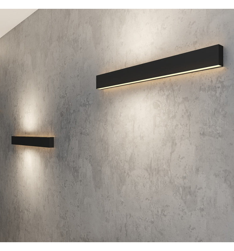 Dimmable Linear NEW WASHINGTON LED Wall Light Black 0.44m 0.94m 1.44m 1.94m - Wall Light Fixtures - Linear Lights