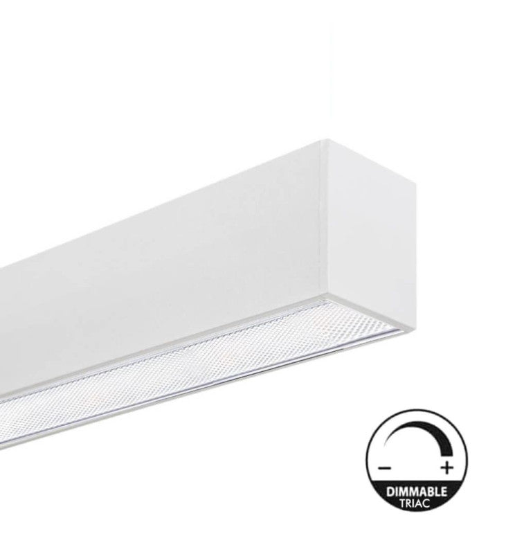 Dimmable MUNICH MINI LED Batten Light in White 0.44m 0.94m 1.44m 1.94m - Ceiling Light Fixtures - Battens