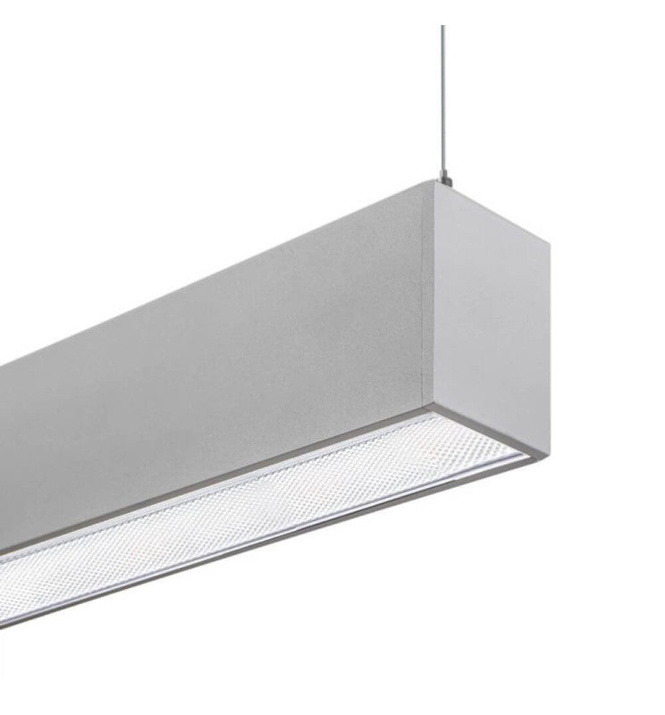 Dimmable MUNICH MINI LED Pendant Light in Silver 0.44m 0.94m 1.44m 1.94m - Ceiling Light Fixtures - Linear Lights