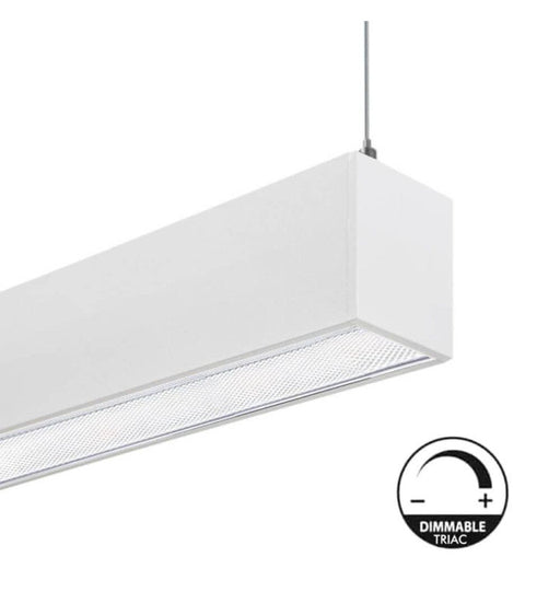 Dimmable MUNICH MINI LED Pendant Light in White 0.44m 0.94m 1.44m 1.94m - Ceiling Light Fixtures - Linear Lights