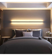Dimmable OULU LED Wall Light in Black 0.44m 0.94m 1.44m 1.94m - Wall Light Fixtures - Linear Lights