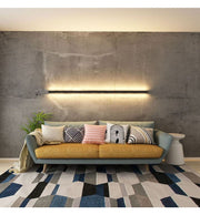 Dimmable OULU LED Wall Light in Black 0.44m 0.94m 1.44m 1.94m - Wall Light Fixtures - Linear Lights
