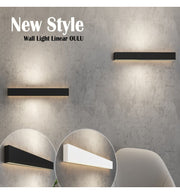 Dimmable OULU LED Wall Light in White 0.44m 0.94m 1.44m 1.94m - Wall Light Fixtures - Linear Lights