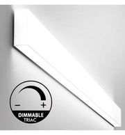 Dimmable OULU LED Wall Light in White 0.44m 0.94m 1.44m 1.94m - Wall Light Fixtures - Linear Lights