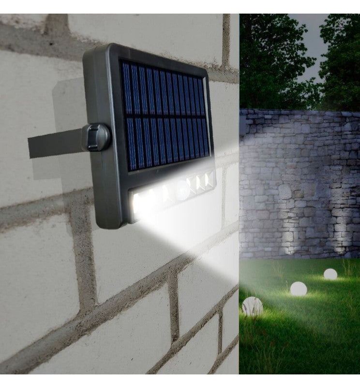 5W Directional Solar LED Spotlight with Motion Sensor 4000K