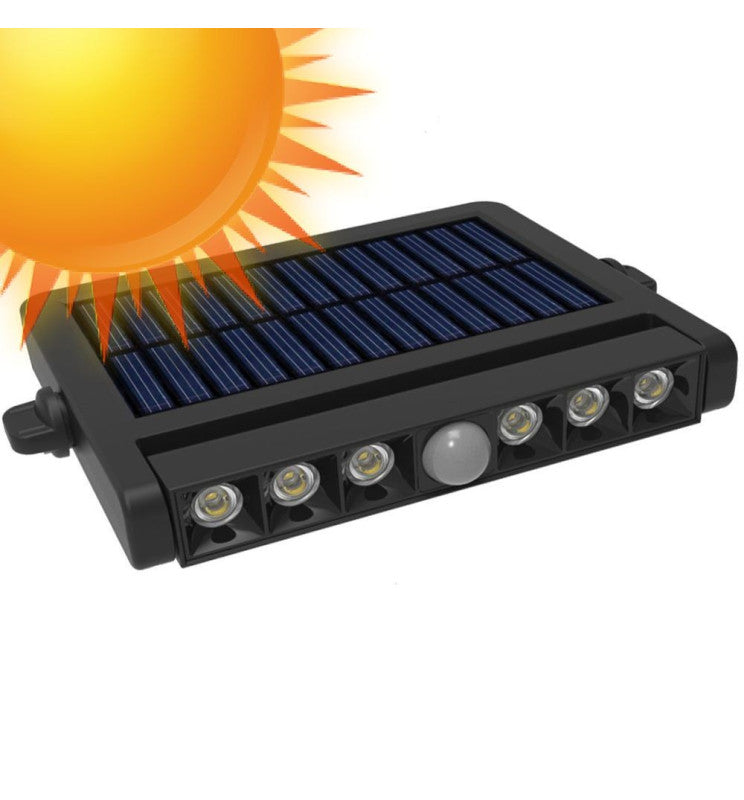 5W Directional Solar LED Spotlight with Motion Sensor 4000K