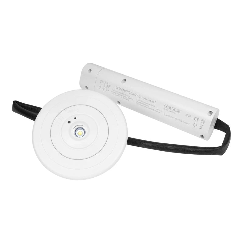 3W Emergency LED Downlight Recessed 3hr IP20 150lm