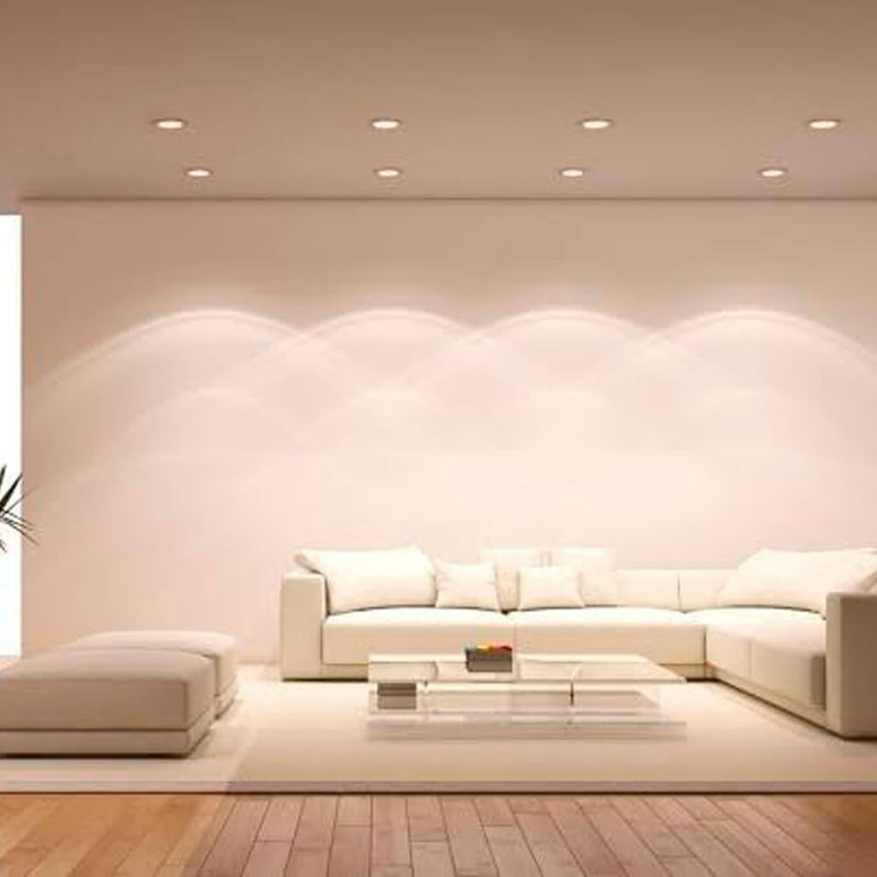 15W Adjustable LED Downlight in Silver with UGR13 - 3000K - LED Downlight