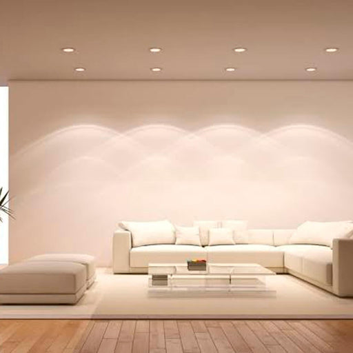 15W Adjustable LED Downlight in Silver with UGR13 - 3000K - LED Downlight