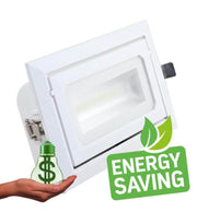 40W Recessed Adjustable LED Downlight with OSRAM Chip 3 CCT - LED Spotlight