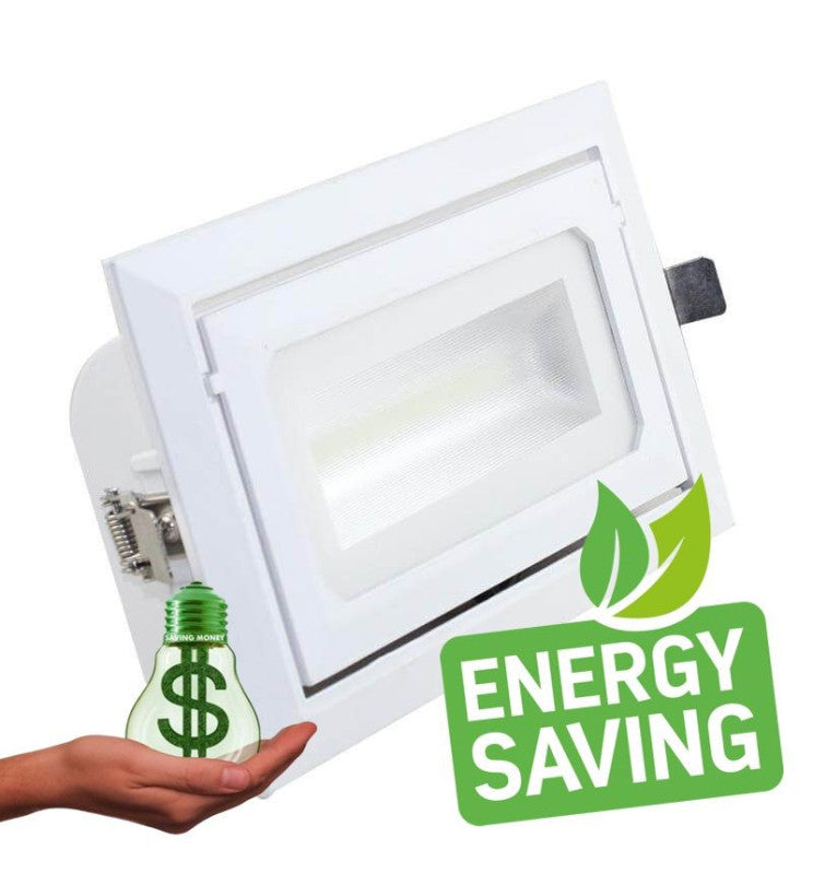 40W Recessed Adjustable LED Downlight with OSRAM Chip 3 CCT - LED Spotlight